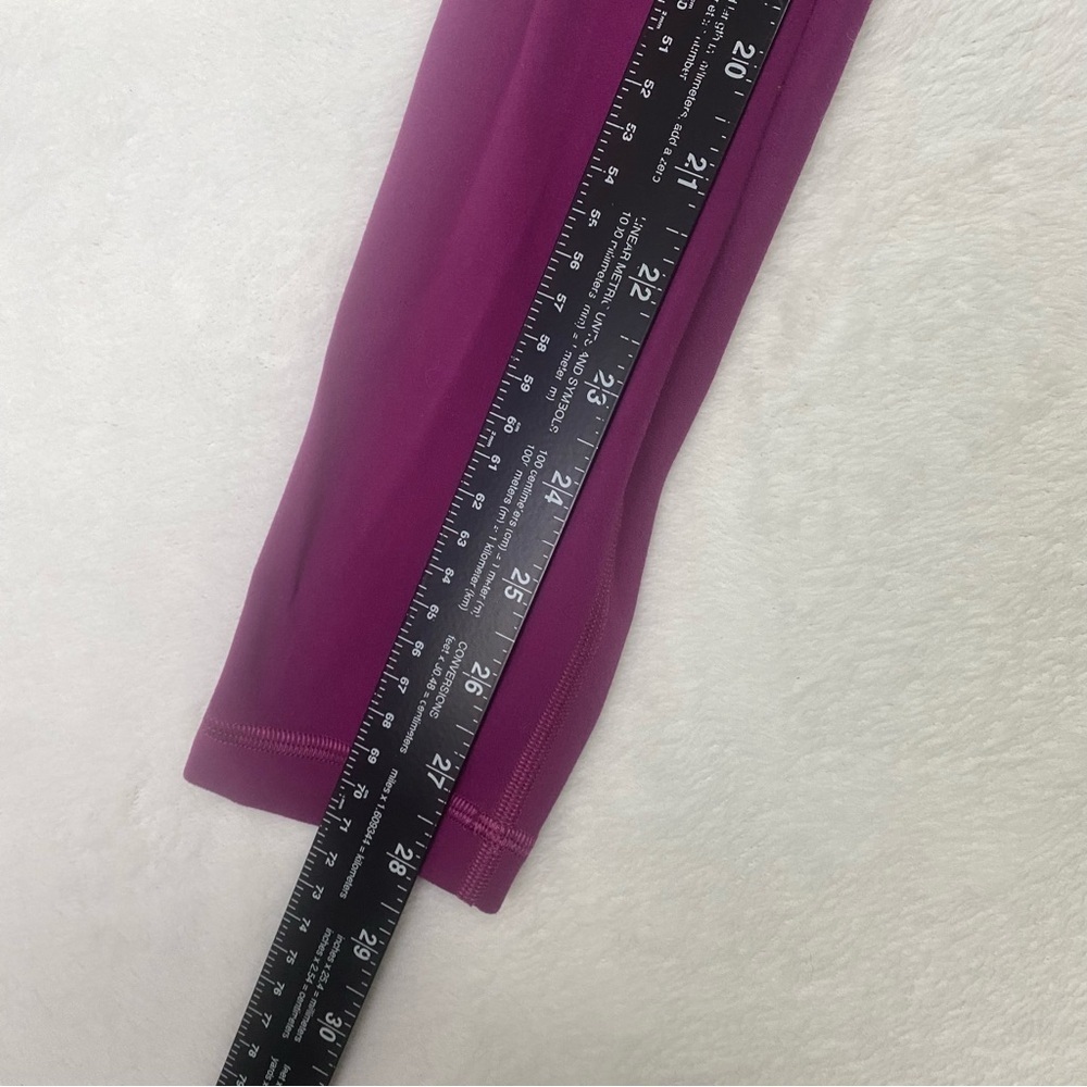 Lululemon Align Pant 28" Leggings Deep Fuschia Pink Size 2 - Picture 12 of 14